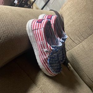 American flag hey dudes